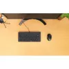 Manhattan Slim Wired USB Mini Keyboard, 12 Multimedia/Function Keys, Built-in 1.5 m (5 ft.) USB-A Cable, Compact, Low-Profile Format, for PC and Laptop, Black
