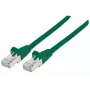 Intellinet Network Patch Cable, Cat7 Cable/Cat6A Plugs, 2m, Green, Copper, S/FTP, LSOH / LSZH, PVC, RJ45, Gold Plated Contacts, Snagless, Booted, Lifetime Warranty