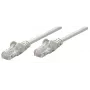 Intellinet Network Patch Cable, Cat6A, 20m, Grey, Copper, S/FTP, LSOH / LSZH, PVC, RJ45, Gold Plated Contacts, Snagless, Booted, Lifetime Warranty