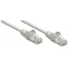Intellinet Network Patch Cable, Cat6A, 20m, Grey, Copper, S/FTP, LSOH / LSZH, PVC, RJ45, Gold Plated Contacts, Snagless, Booted, Lifetime Warranty