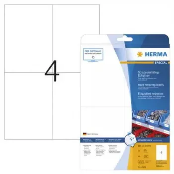Self-adhesive printer label HERMA 4583