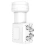 Hama 00205376 Low Noise Block downconverter (LNB) 10.7 - 12.75 GHz White