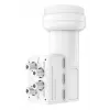 Hama 00205376 Low Noise Block downconverter (LNB) 10.7 - 12.75 GHz White