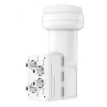 Hama 00205376 Low Noise Block downconverter (LNB) 10.7 - 12.75 GHz White