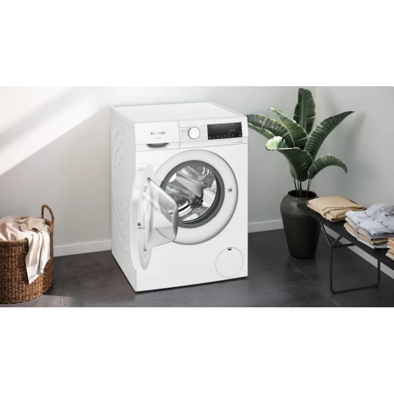 Siemens iQ300 WN34A141 washer dryer Freestanding Front-load White