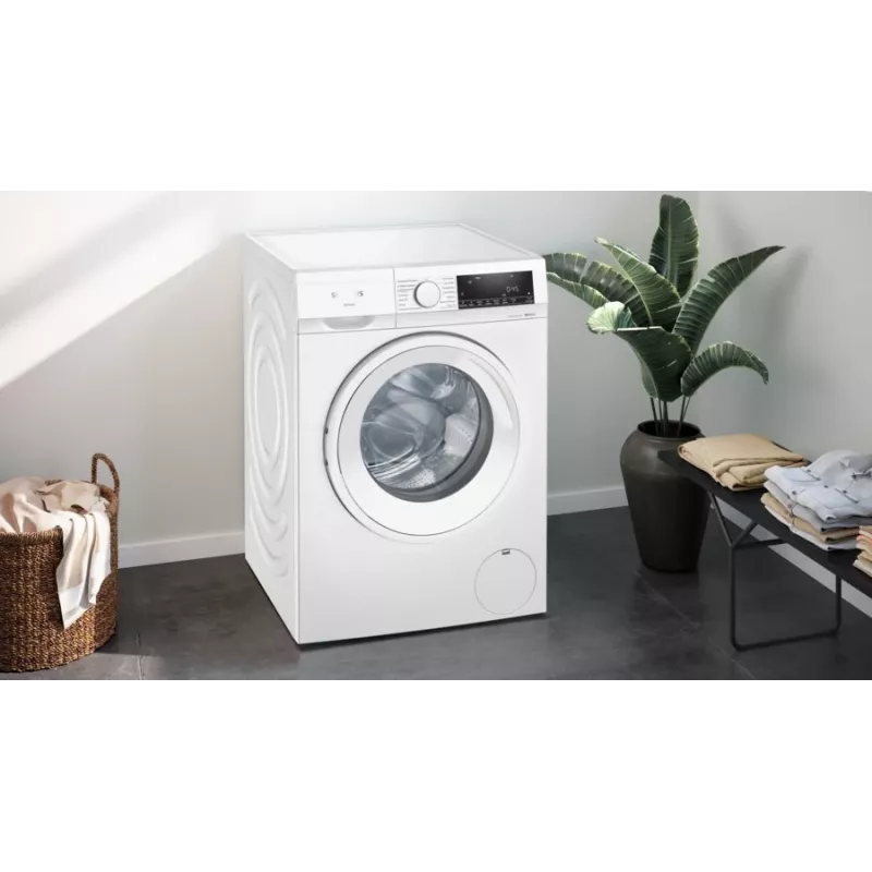 Siemens iQ300 WN34A141 washer dryer Freestanding Front-load White