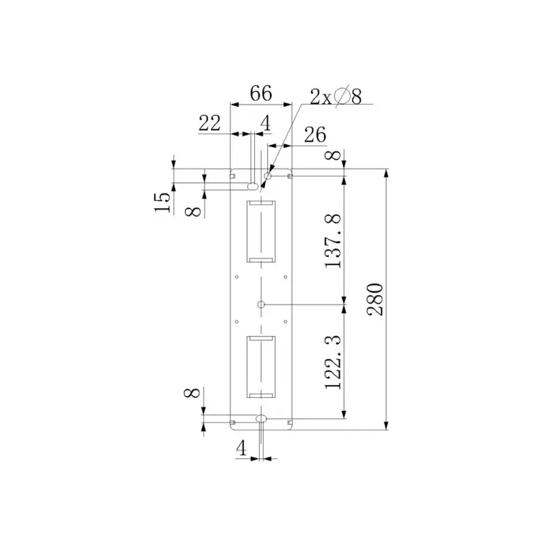 Mounting Arm Multibrackets M VESA Flexarm Thin Black