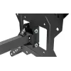 Manhattan Wall Mount for TV & Monitors (Full Motion), For screens 32 inch to 55 inch, VESA compatibility: all between 100x100mm to 400x400mm - check the dimensions of the four mounting holes on back of screen to ensure it fits, Max 30kg, Black, Bracket