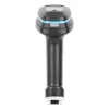 Manhattan Wireless 2D Handheld Barcode Scanner, 250mm Scan Depth, up to 80m effective range (line of sight), Max Ambient Light 100,000 lux (sunlight), Black, Charging cable (USB-A to USB-C into device) 1m included, Three Year Warranty