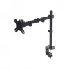 Manhattan Desk Mount for TV & Monitors (Full Motion), For screens 13 inch to 27 inch, Clamp fitting to desk, VESA compatibility: 75x75mm and 100x100mm - check the dimensions of the four mounting holes on back of screen to ensure it fits, Max 8kg, Bracket, Lifetime Warranty