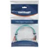 Intellinet Fiber Optic Patch Cable, OM3, SC/SC, 5m, Aqua, Duplex, Multimode, 50/125 µm, LSZH, Fibre, Lifetime Warranty