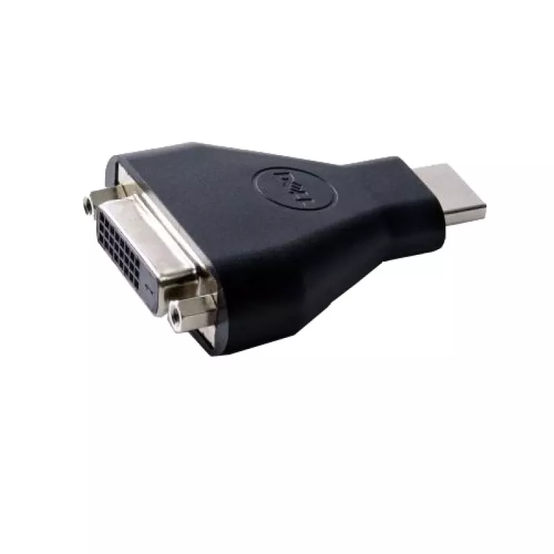 DELL 492-11681 cable gender changer 19-pin HDMI-A M 24-pin DVI FM Black