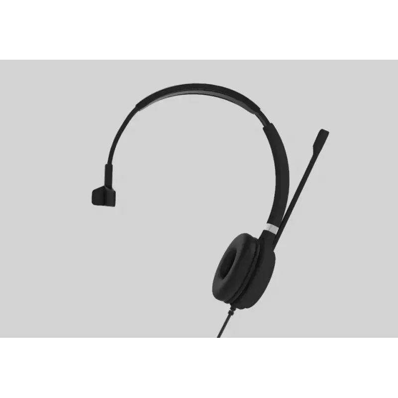 Yealink UH36 Mono Headset Wired Head-band Office/Call center USB Type-A Black, Silver