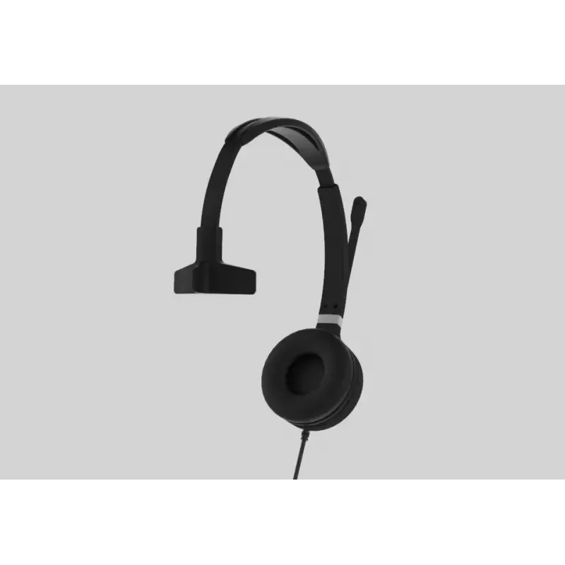 Yealink UH36 Mono Headset Wired Head-band Office/Call center USB Type-A Black, Silver