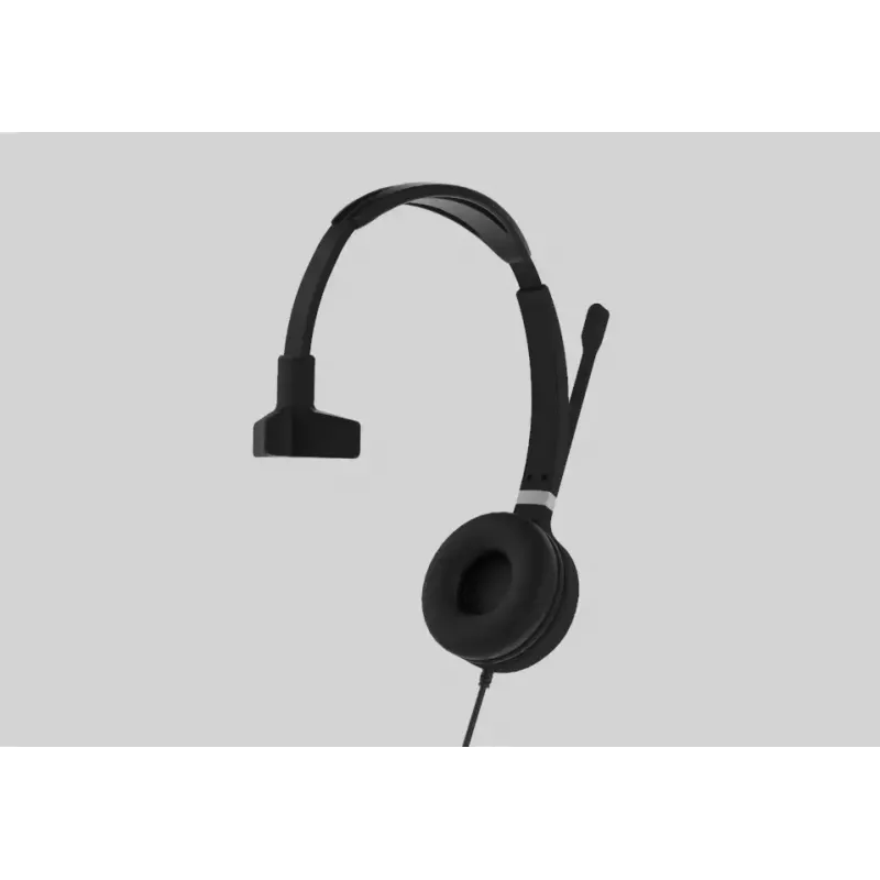 Yealink UH36 Mono Headset Wired Head-band Office/Call center USB Type-A Black, Silver