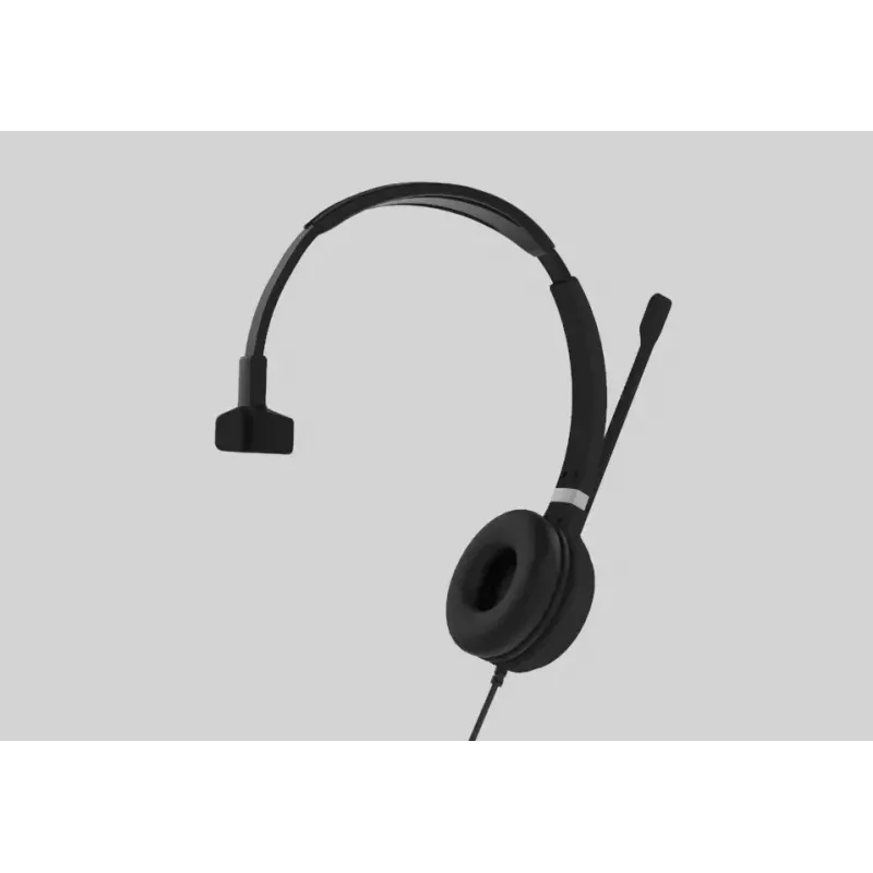 Yealink UH36 Mono Headset Wired Head-band Office/Call center USB Type-A Black, Silver