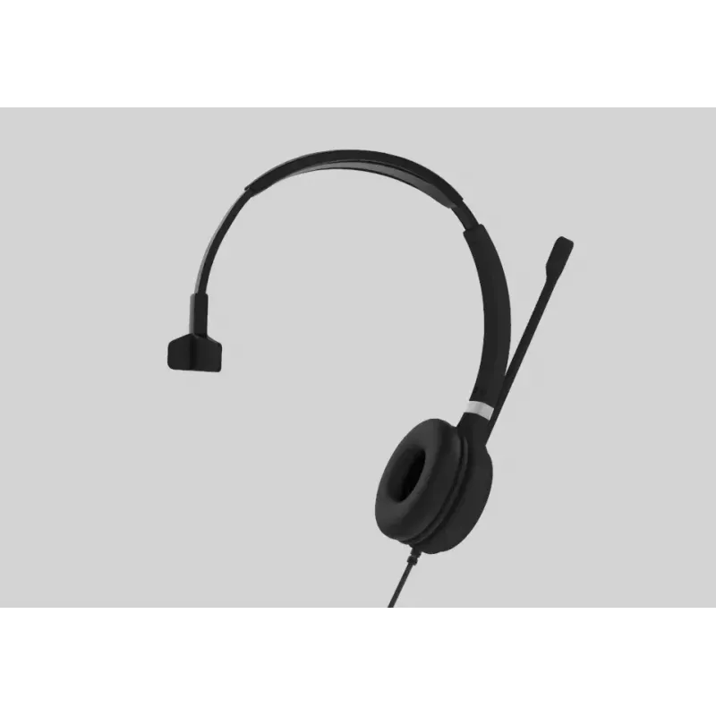 Yealink UH36 Mono Headset Wired Head-band Office/Call center USB Type-A Black, Silver