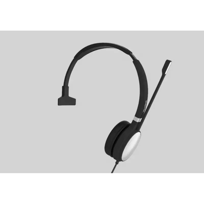 Yealink UH36 Mono Headset Wired Head-band Office/Call center USB Type-A Black, Silver