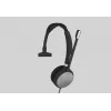 Yealink UH36 Mono Headset Wired Head-band Office/Call center USB Type-A Black, Silver