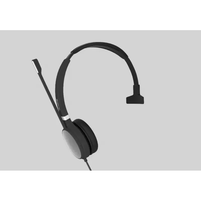 Yealink UH36 Mono Headset Wired Head-band Office/Call center USB Type-A Black, Silver