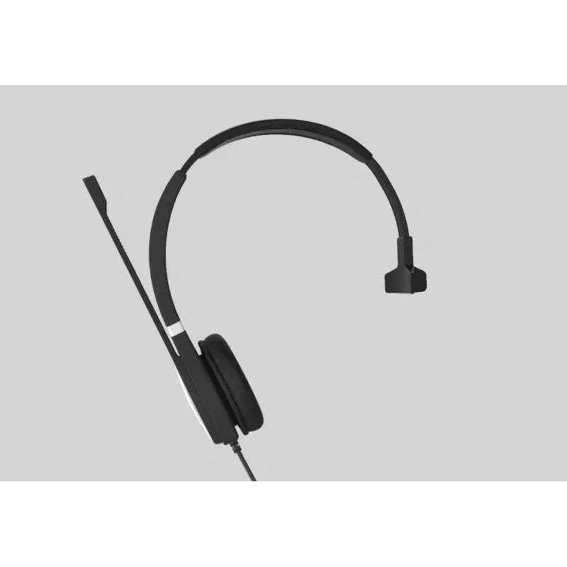Yealink UH36 Mono Headset Wired Head-band Office/Call center USB Type-A Black, Silver