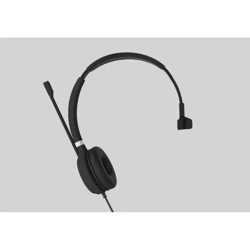Yealink UH36 Mono Headset Wired Head-band Office/Call center USB Type-A Black, Silver