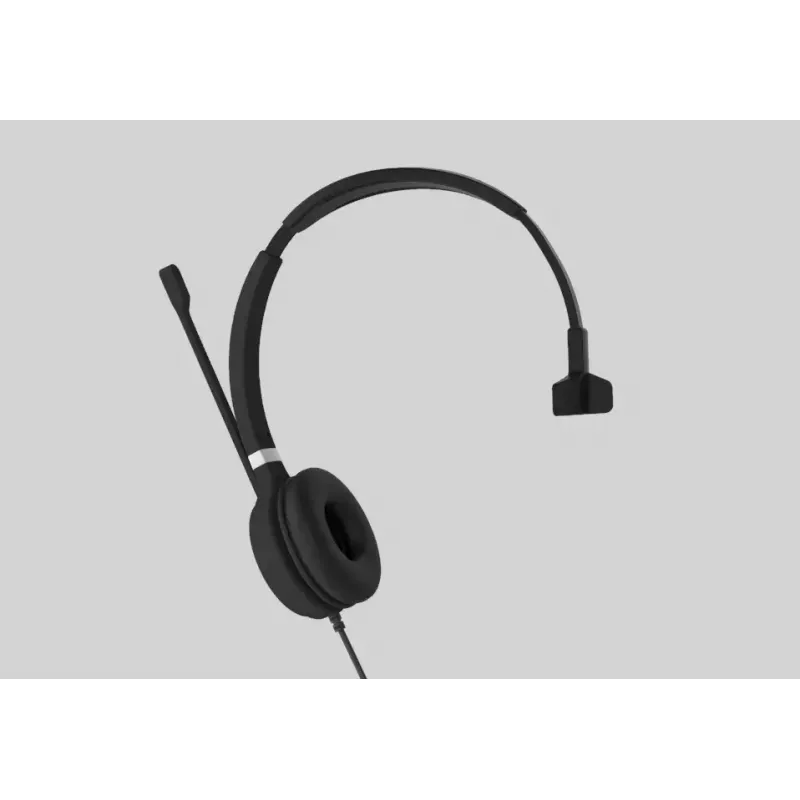 Yealink UH36 Mono Headset Wired Head-band Office/Call center USB Type-A Black, Silver