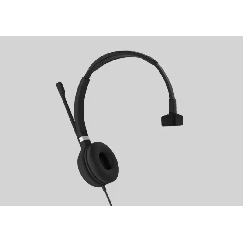 Yealink UH36 Mono Headset Wired Head-band Office/Call center USB Type-A Black, Silver