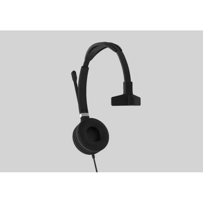 Yealink UH36 Mono Headset Wired Head-band Office/Call center USB Type-A Black, Silver
