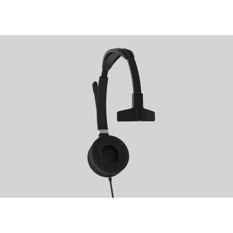 Yealink UH36 Mono Headset Wired Head-band Office/Call center USB Type-A Black, Silver