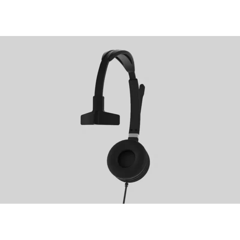 Yealink UH36 Mono Headset Wired Head-band Office/Call center USB Type-A Black, Silver