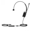 Yealink UH36 Mono Teams Headset Wired Head-band Office/Call center USB Type-A Black, Silver