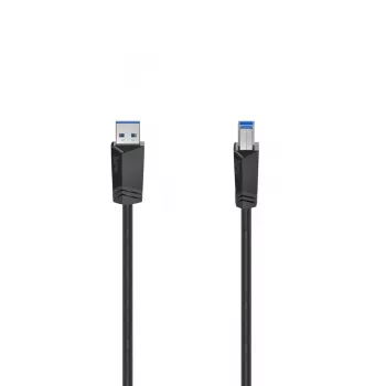 Hama 00200625 USB cable USB 3.2 Gen 1 (3.1 Gen 1) 1.5 m USB A USB B Black