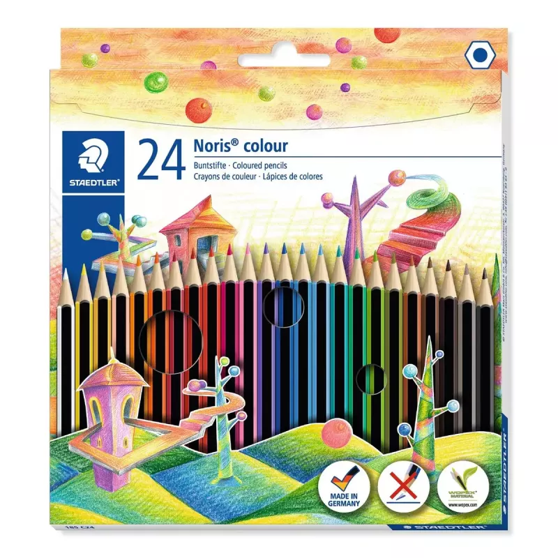 Colour Pencil Staedtler 185 C24P