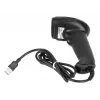 Manhattan Contact CCD Handheld Barcode Scanner, USB, 60mm Scan Width, Cable 152cm, Max Ambient Light 5,000 lux (sunlight), Black, Three Year Warranty