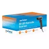 Manhattan Contact CCD Handheld Barcode Scanner, USB, 60mm Scan Width, Cable 152cm, Max Ambient Light 5,000 lux (sunlight), Black, Three Year Warranty