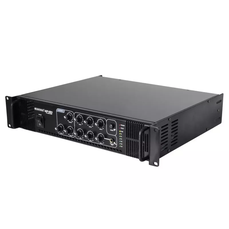 Audio amplifier Omnitronic 80709630 Performance/stage Black