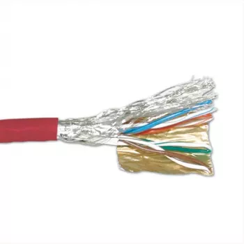 Patch Cable ACT CAT6 S/FTP PVC Stranded Red 305 m