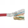 Patch Cable ACT CAT6 S/FTP PVC Stranded Red 305 m
