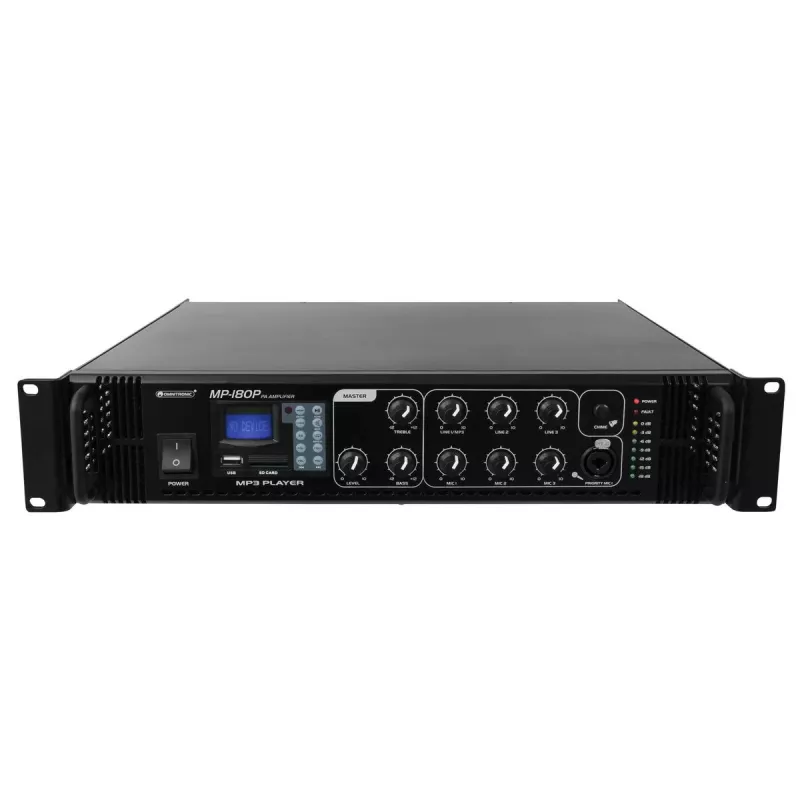 Audio Amplifier Omnitronic 80709631 Performance Stage Black