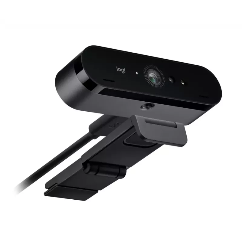 Logitech 4K Pro Webcam 4096 x 2160 Black with Noise-Canceling Microphones
