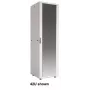 Intellinet 19 inch Network Cabinet - Free Standing (Basic), 22U, 600x800mm (width x depth), Grey, Flatpack, Max 600kg, Single-Point Door Lock, One Lock Per Side Panel, Usable Depth 123 to 573mmRack, IP20 rated, Steel
