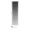 Intellinet 19 inch Network Cabinet - Free Standing (Basic), 22U, 600x800mm (width x depth), Grey, Flatpack, Max 600kg, Single-Point Door Lock, One Lock Per Side Panel, Usable Depth 123 to 573mmRack, IP20 rated, Steel