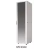 Intellinet 19 inch Network Cabinet - Free Standing (Basic), 22U, 600x800mm (width x depth), Grey, Flatpack, Max 600kg, Single-Point Door Lock, One Lock Per Side Panel, Usable Depth 123 to 573mmRack, IP20 rated, Steel