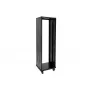 Freestanding rack Roadinger 30103220 40U Black 150 kg