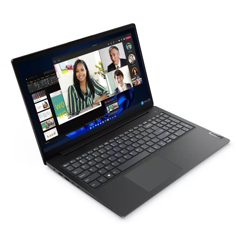 Lenovo V15 G4 IRU Intel® Core™ i3 i3-1315U Laptop 39.6 cm (15.6 inch) Full HD 8 GB DDR4-SDRAM 512 GB SSD Wi-Fi 6 (802.11ax) Windows 11 Home German Black