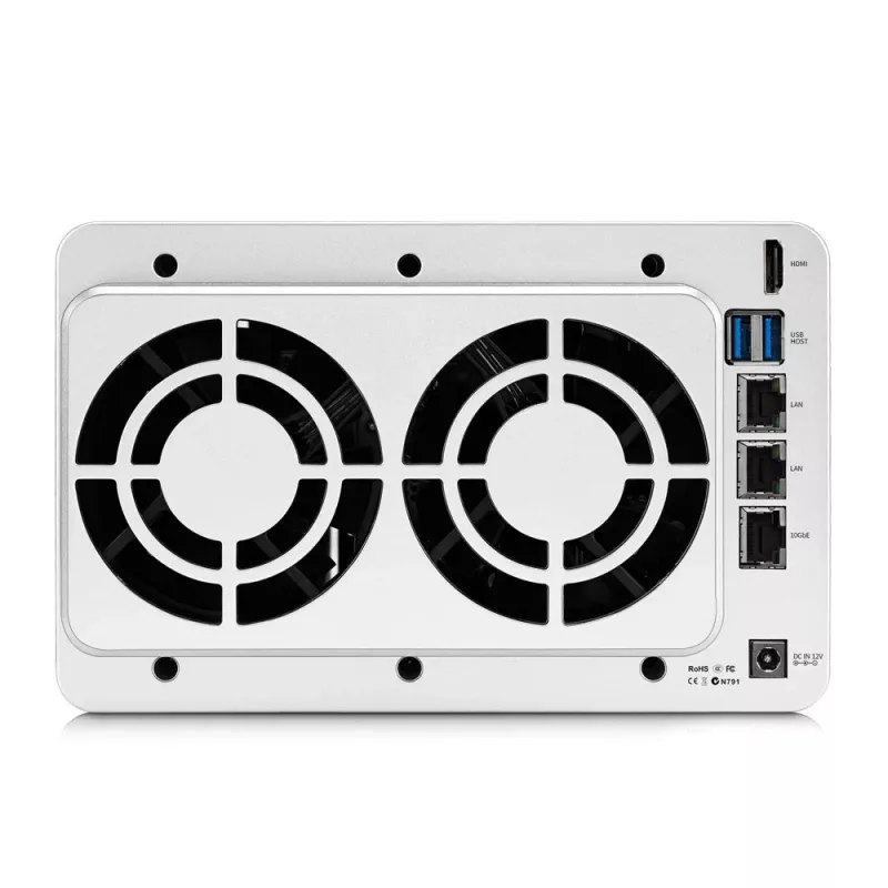 TerraMaster F5-422 NAS/storage server Desktop Intel® Celeron® J3455 4 GB DDR3 0 TB Grey