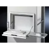 Wall-mounted enclosure Rittal SZ 2379.600 — 8U rack, white, aluminium/steel, 482.6×126×355 mm