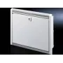 Wall-mounted enclosure Rittal SZ 2379.600 — 8U rack, white, aluminium/steel, 482.6×126×355 mm