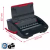 GBC WireBind® WB15E Electric Binding Machine, Wire binding machine, Electric, 125 sheets, Black, Red